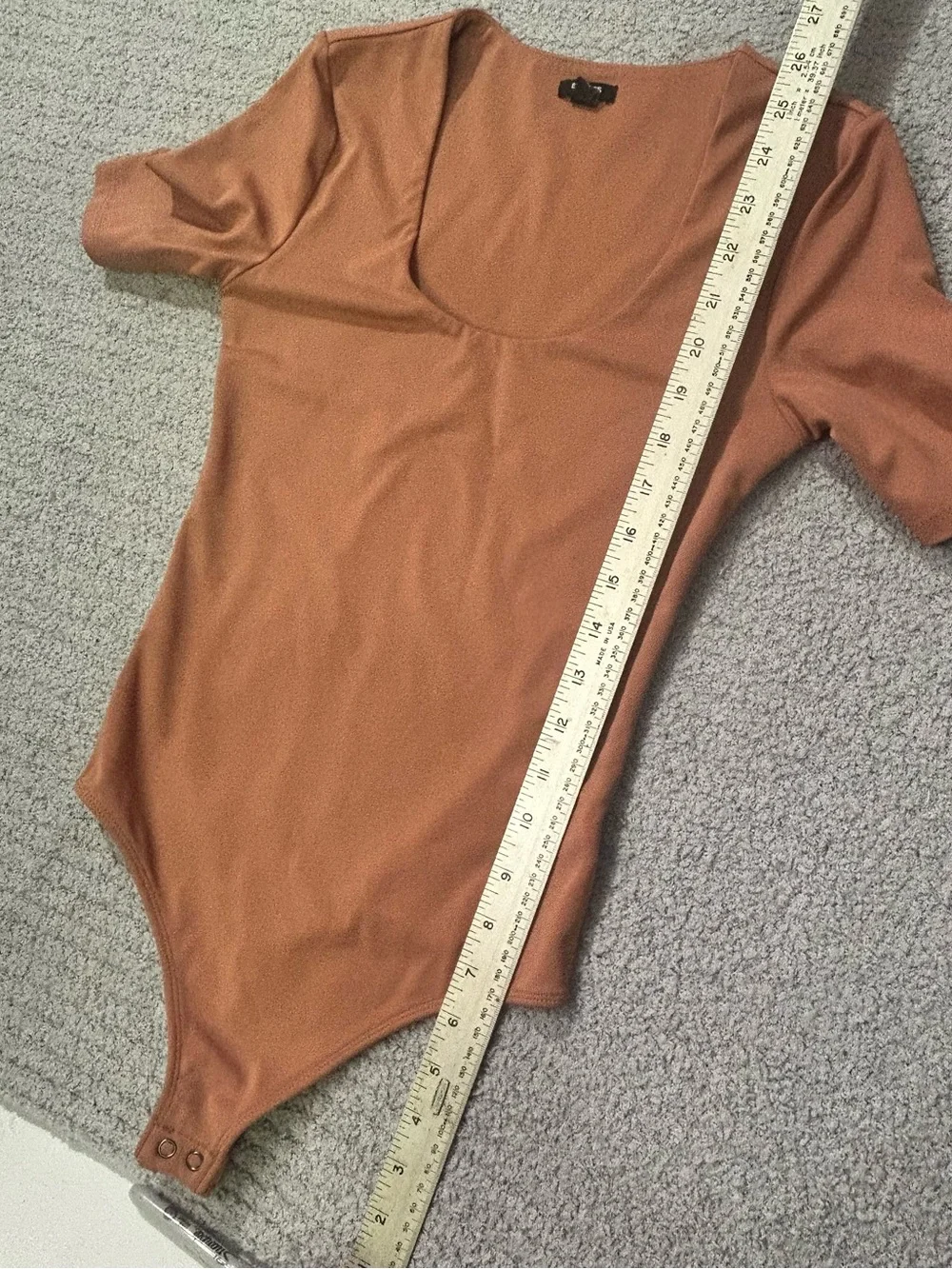 Express Body Contour Bodysuit‎ Womens Short Sleeve Size Xs Compression Style